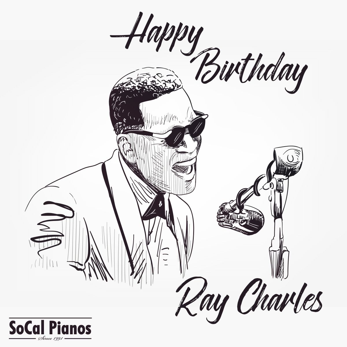 Happy Birthday to the late, great, Ray Charles! One of the best to ever do it. 