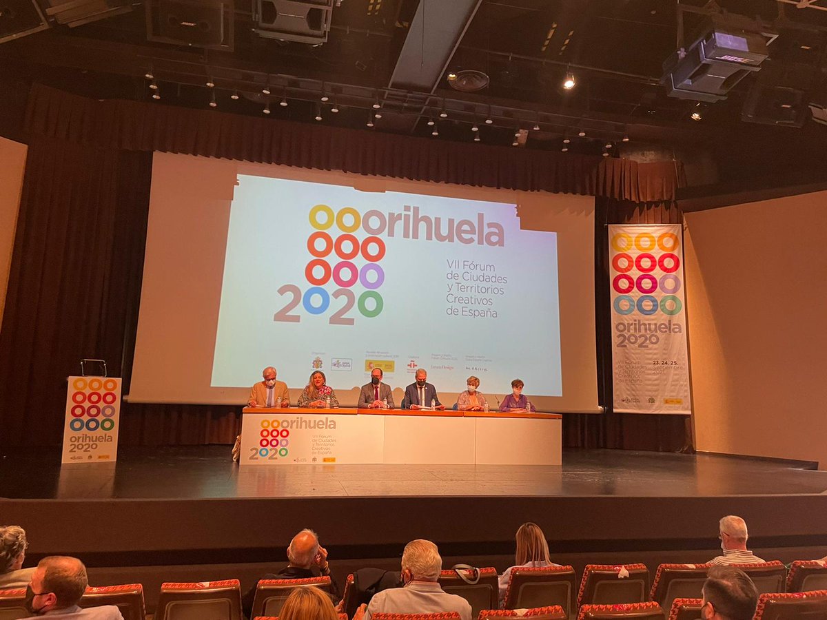 AytoOrihuela's tweet photo. ➡️ El ‘Fórum Orihuela 2020’ reúne en nuestra localidad hasta 22 ciudades y territorios de España
#Orihuela

@espanacreativa 

https://t.co/qHRHgXOcZj https://t.co/kyA5sYeKmr
