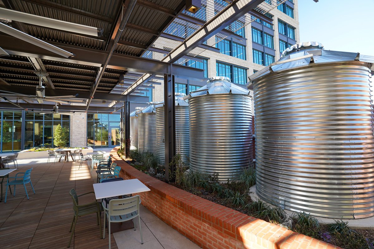 twdb's tweet image. @CreditHuman Headquarters receives the TWDB’s Texas Rain Catcher Award in the commercial category for rainwater &amp;amp; condensate harvesting. texaswaternewsroom.org/pressreleases/… #txwater