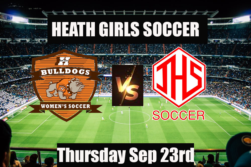 Heath HS Girls Soccer (@heathhsgirlsso1) on Twitter photo 🚨GAME DAY - Regular Season Game 10🚨
🆚Johnstown HS (<a href="/GirlsSoccerJHS/">JohnstownGirlsSoccer</a>)
⏰7:00pm
🏟️Johnstown HS (Johnstown Football Stadium)
🎟️bit.ly/johnstownmonro…
#2021FallSeason #LeagueGame #WhatsYourChoice #GAMEDAY
<a href="/LsportsLc/">LCLsports</a> <a href="/HEATHHS_AD/">Heath Bulldogs AD</a> <a href="/heathhsbulldogs/">Heath High School</a> <a href="/_HHSDOGPOUND/">Big dogs</a> 🚨GAME DAY - Regular Season Game 10🚨
🆚Johnstown HS (<a href="/GirlsSoccerJHS/">JohnstownGirlsSoccer</a>)
⏰7:00pm
🏟️Johnstown HS (Johnstown Football Stadium)
🎟️bit.ly/johnstownmonro…
#2021FallSeason #LeagueGame #WhatsYourChoice #GAMEDAY
<a href="/LsportsLc/">LCLsports</a> <a href="/HEATHHS_AD/">Heath Bulldogs AD</a> <a href="/heathhsbulldogs/">Heath High School</a> <a href="/_HHSDOGPOUND/">Big dogs</a>