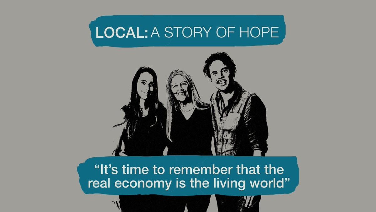 systmschange's tweet photo. From our friends at @localfutures_ and @2040film, a clear message for the masses to work together and turn the system around from #global2local
https://t.co/FjgEknJbSl https://t.co/8YKM7kzd6C