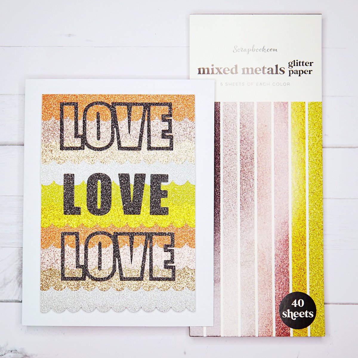 MayaCrafting's tweet photo. Life isn't perfect but LOVE doesn't care! Sharing two greeting #cards featuring the glitter paper pads from the @scrapbookcom Exclusives. Absolutely love the sparkly accents on these glitter papers!✨ More details &amp; tutorials: https://t.co/exBskQoWDn

#mayacrafting #scrapbook https://t.co/vnJai2icoq