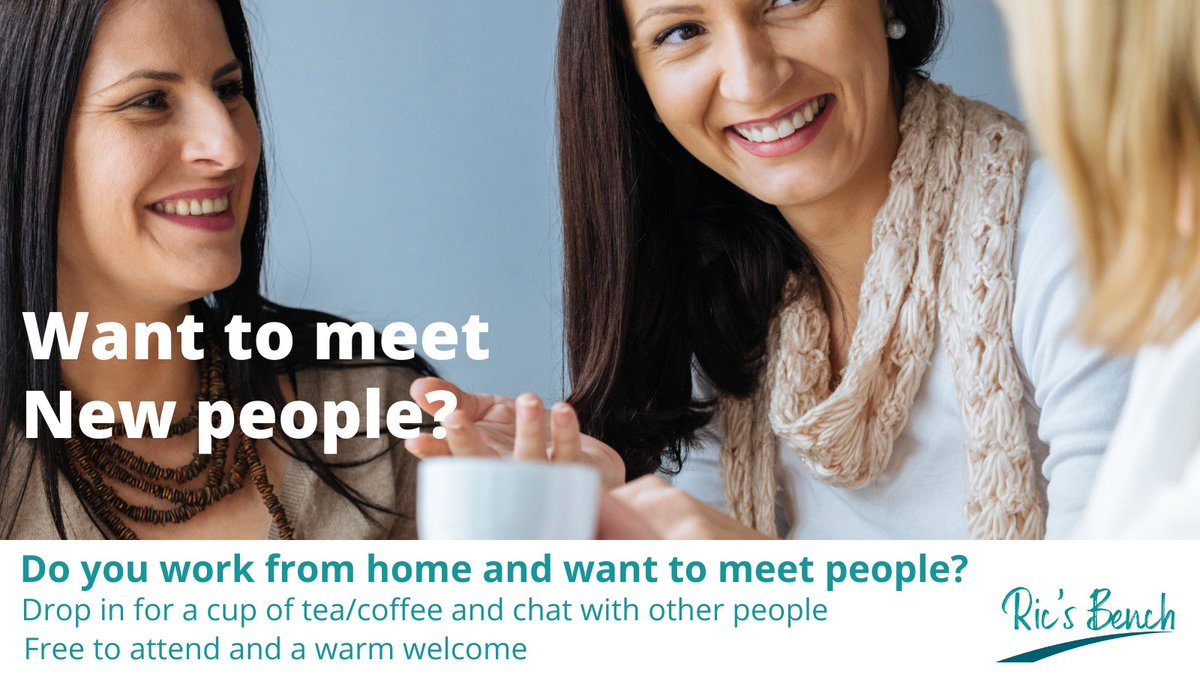 <a href="/RicsBench/">Rics Bench</a> tomorrow 2-4pm at St Richards Hall. 
Do you work from home but want to meet other people? Why not pop in, have a cuppa &amp; a chat. We look forward to seeing you. All welcome ricsbench.co.uk
#HaywardsHeath #Lindfield #cuckfield @HHBA_1 #WorkFromHome <a href="/FreshmillHH/">FreshmillHH</a>