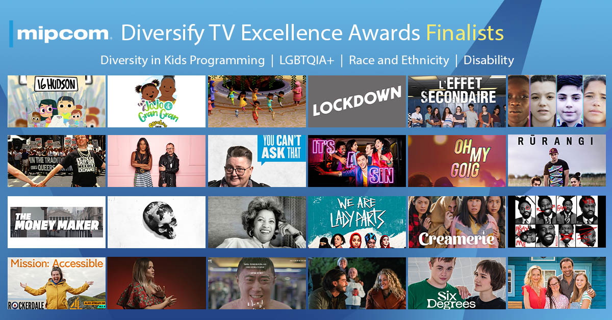 This is it! #MIPCOM Diversify TV Excellence Awards' Official Selection revealed as well as Riz Ahmed as recipient of the Variety Creative Change Award! ow.ly/H4Mf102XRvT