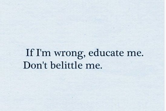 If I'm Wrong, Educate Me... @amyjromine @shicooks @beverleyglazer @anozierich @drjoyce_knudsen @bethfratesmd @googleexperteg @cynthia_lardner @edward733 @garyloper @thshaher @fscradio @gerizentime @antoncountrysup @always5star @marshawright @lfsrs @roadbrook