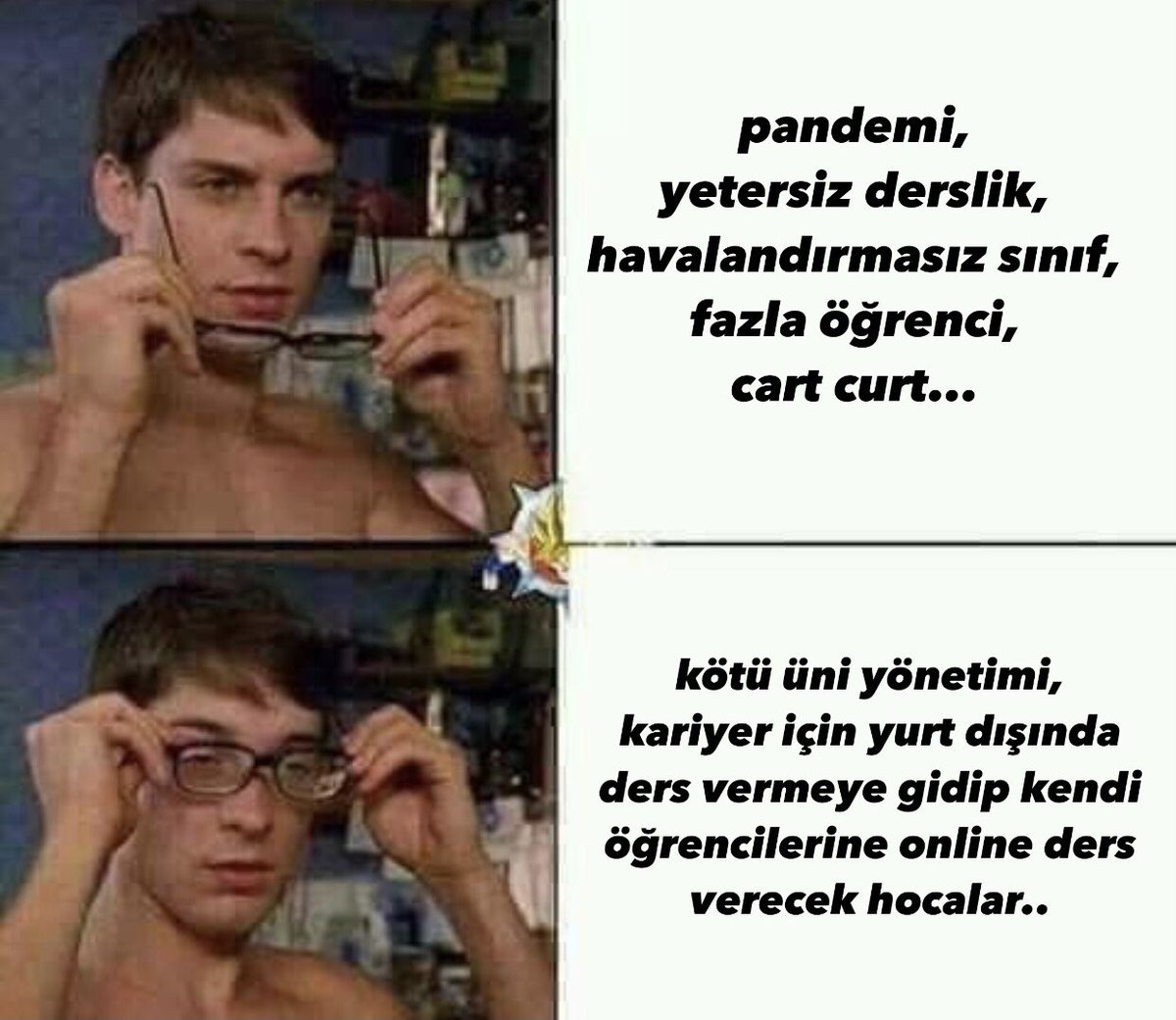 polatbakir's tweet photo. 10 dersten 9u online 1i hibrit :):):) #ODTÜYüzYüzeEğitimİstiyor https://t.co/dgItDbhg6B