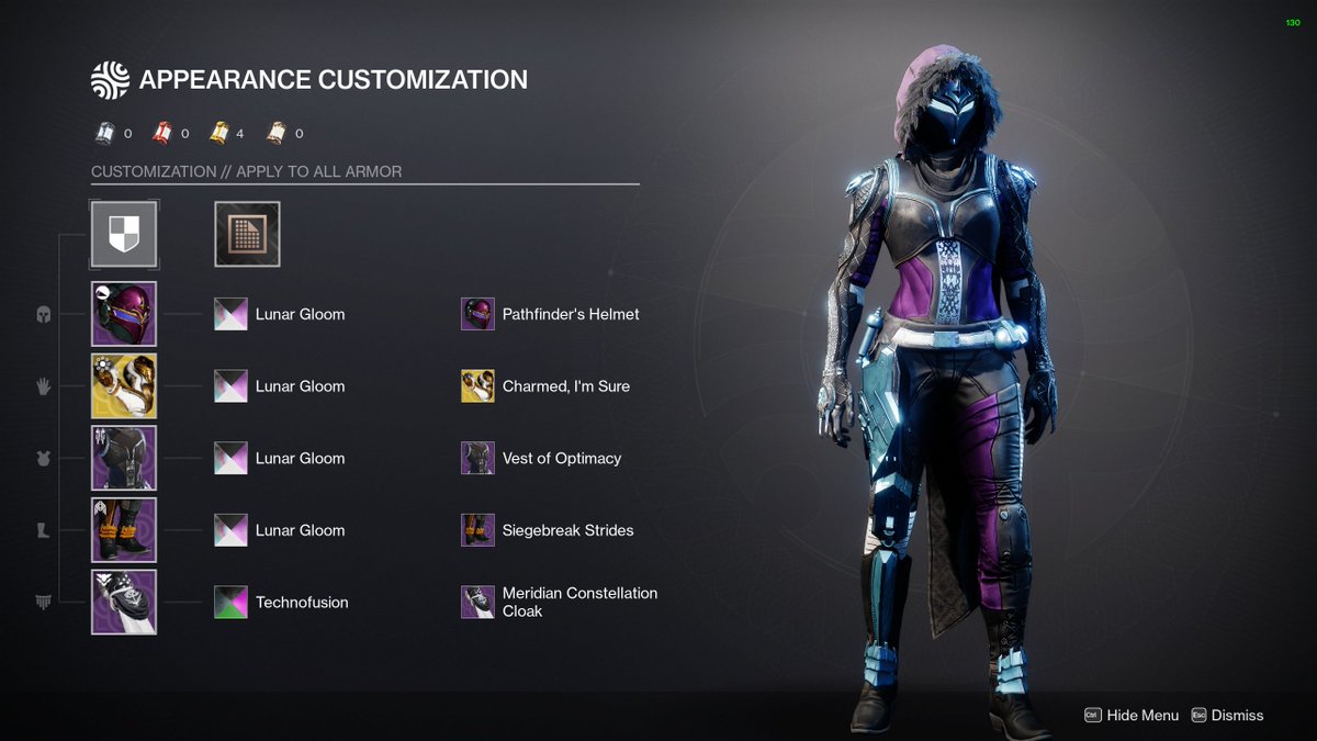 kaienne_pepper's tweet photo. These are my favorite looks right now 🥰 That last one has been my titan fashion since Season of the Undying. Only helmet and shaders have changed over time. @DestinyTheGame #ThreadsOfLight https://t.co/eNf4UvlWjW