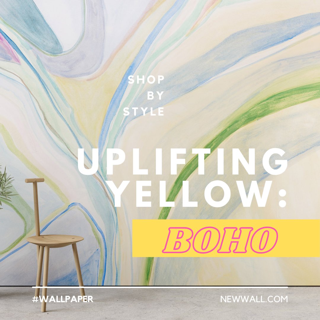 Have an eye for the unconventional and artistic? Get creative with your interior and when combined with the color yellow, is incredibly invigorating. 

Read the rest at: newwall.com/blog