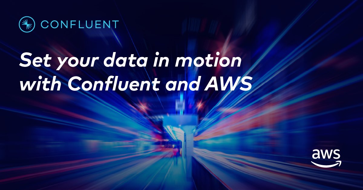 confluentinc's tweet photo. Our mission is to help any organization to set their #DataInMotion. 

Learn how our @awscloud Service Ready Designation gives more companies confidence their data is protected: https://t.co/1LiBTQU0Or 

@AWS_Partners  @apachekafka #APNproud https://t.co/IWhLArxSfc