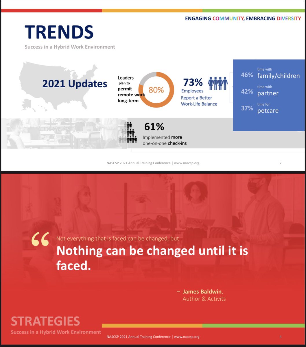 JovanH's tweet photo. #tbt (of sorts) Thank you to the TA &amp; #NASCSPAnnual21 teams at @NASCSP for making it possible to share w/ public sector innovators who are evolving and creating the #futureofwork this week. #EngagingCommunity #EmbracingDiversity  #progress #equityfirst #equityeverywhere https://t.co/boJ9zqEvab