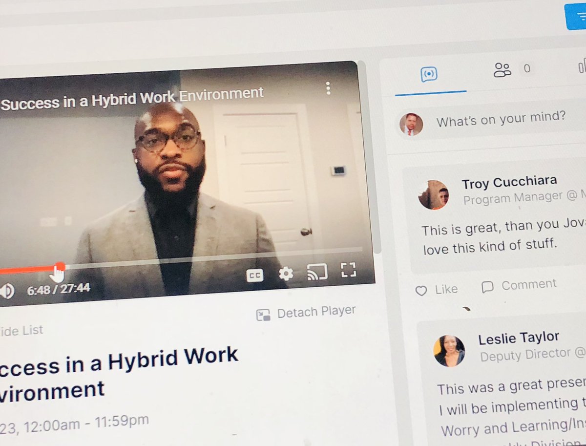 JovanH's tweet photo. #tbt (of sorts) Thank you to the TA &amp; #NASCSPAnnual21 teams at @NASCSP for making it possible to share w/ public sector innovators who are evolving and creating the #futureofwork this week. #EngagingCommunity #EmbracingDiversity  #progress #equityfirst #equityeverywhere https://t.co/boJ9zqEvab