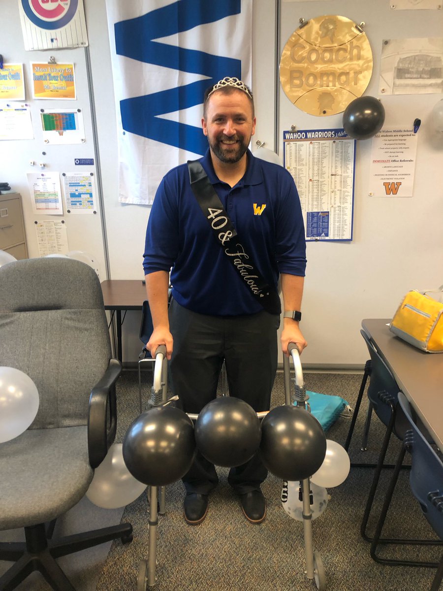 Happy 40th Birthday to this terrific assistant and friend!  <a href="/RealMikeBomar/">Michael Bomar</a>