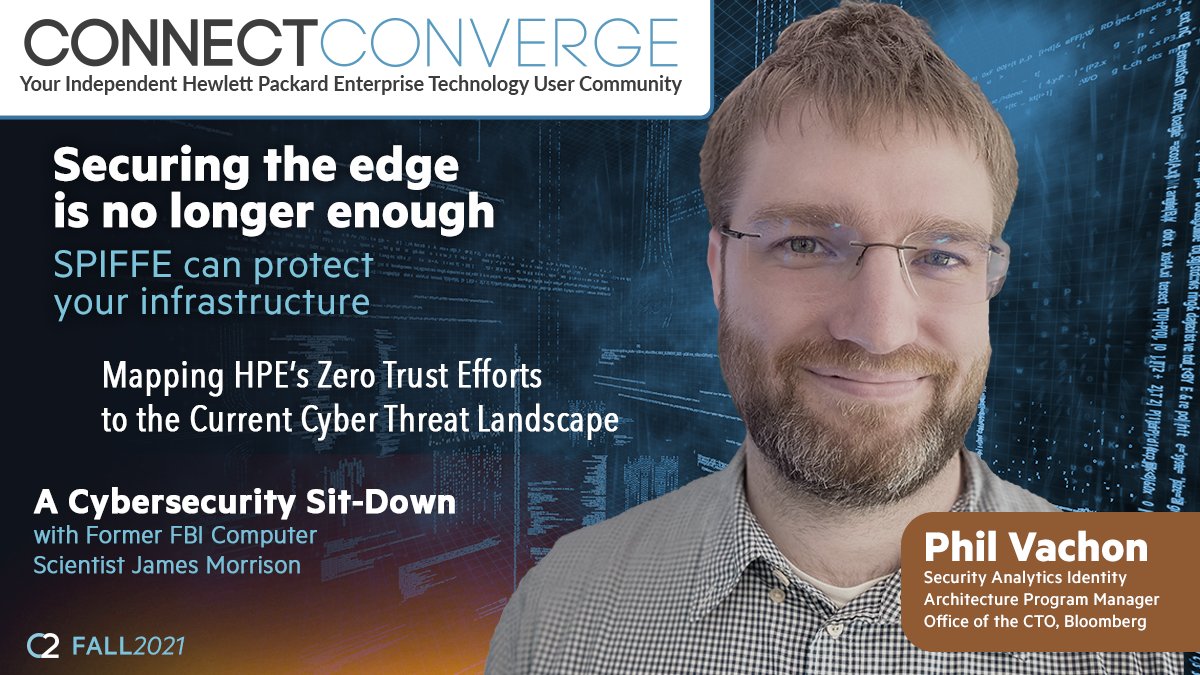 Connect_WW's tweet image. The Fall 2021 issue of #ConnectConverge is out! Inside you&apos;ll see some great articles by @Bloomberg @XYPROTechnology @comforteAG @HPE_DevCom @HPE and more!

Read it now at connect-converge.com

#ZeroTrust #SPIFFE #SPIRE #DataSecurity #Ransomware #cybersecurity @Connect2NonStop