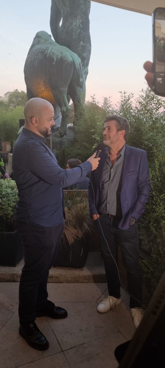 Zack_Nani's tweet image. Ce soir j’ai été convoqué par @orange , l’occasion de rencontrer un mec qui a marqué ma jeunesse 🥰 #ObjectifParis2024