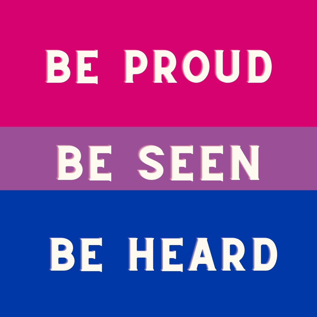 Today marks the final day of #BiWeek and we wanted to make sure we were showing love and visibility to all of our magnificent  bisexual staff, clients, and community members. Today and always, you are seen, heard, and celebrated. #sexpositive #BiAwarenessWeek #lgbtqiamentalhealth