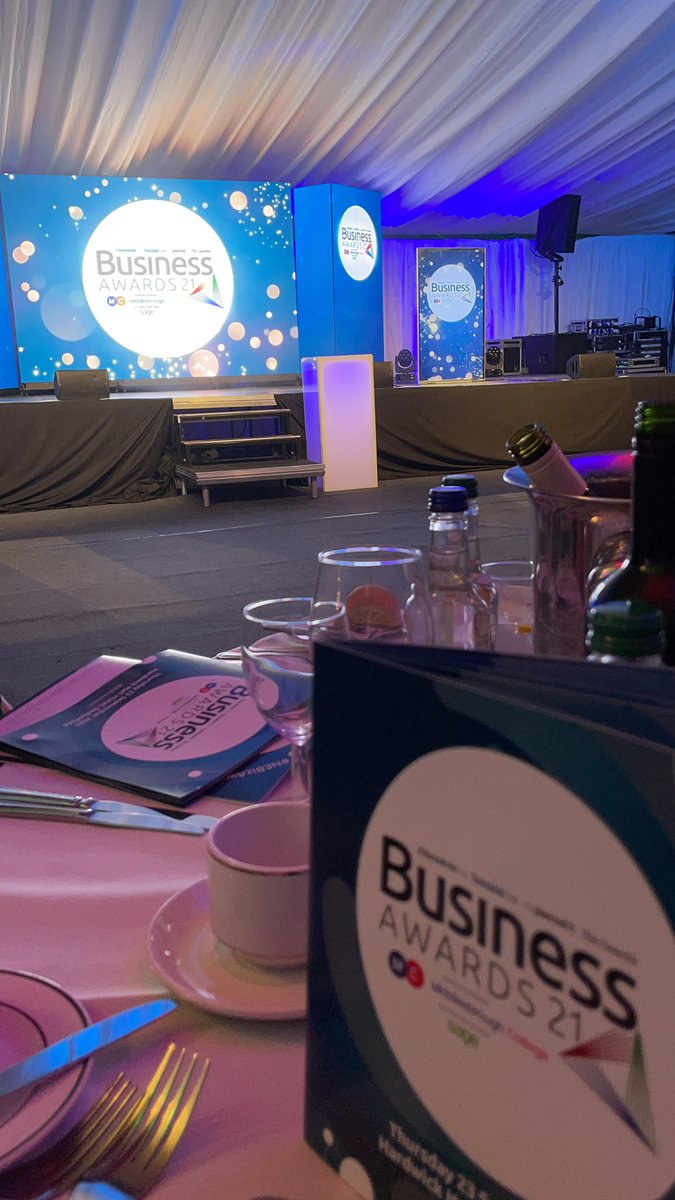 LinzPh's tweet photo. All set for the #nebizawards21 with @sageuk https://t.co/l2zEWTlsFN