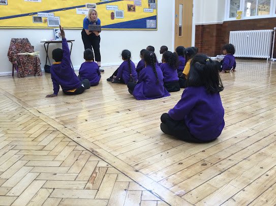 Our year 1’s enjoyed a visit from Leeds Playhouse. Well done to all of the children involved.
