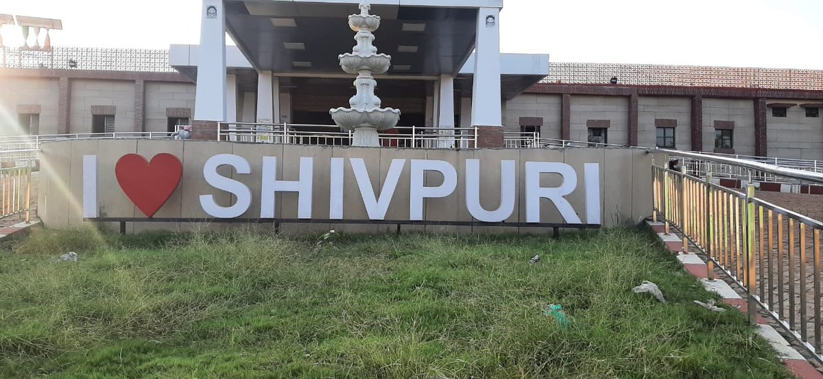 Nice view #shivpuri #railway #station #IndianRailways