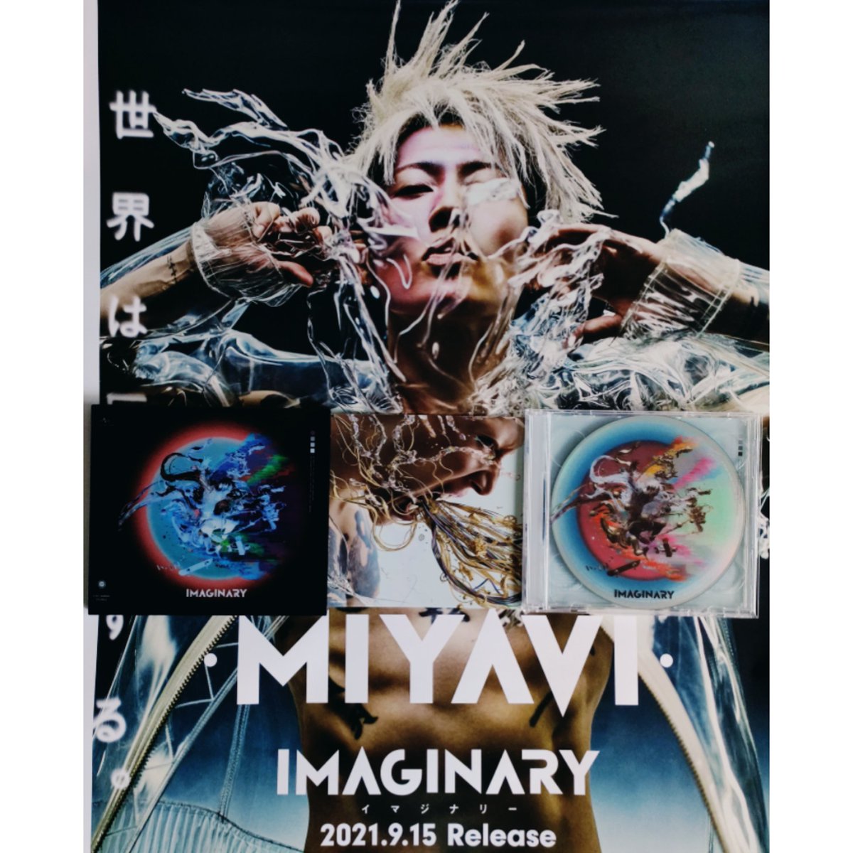 KanMisa's tweet photo. Not sure if #JOJIMA knows @MIYAVI_OFFICIAL but big fan of both ๐๐ฏ here my copy of #MIYAVI #IMAGINARY all the way to ๐ฎ๐น๐ฎ๐น๐ฎ๐น from ๐ฏ๐ต๐ฏ๐ต๐ฏ๐ต
I was ready to wait longer but it reached me fast and without additional custom fees ๐๐ฝ๐
Thanks @CDJapan ๐ค๐ฝ
#comyvlife https://t.co/1R0Vrq5Kfl