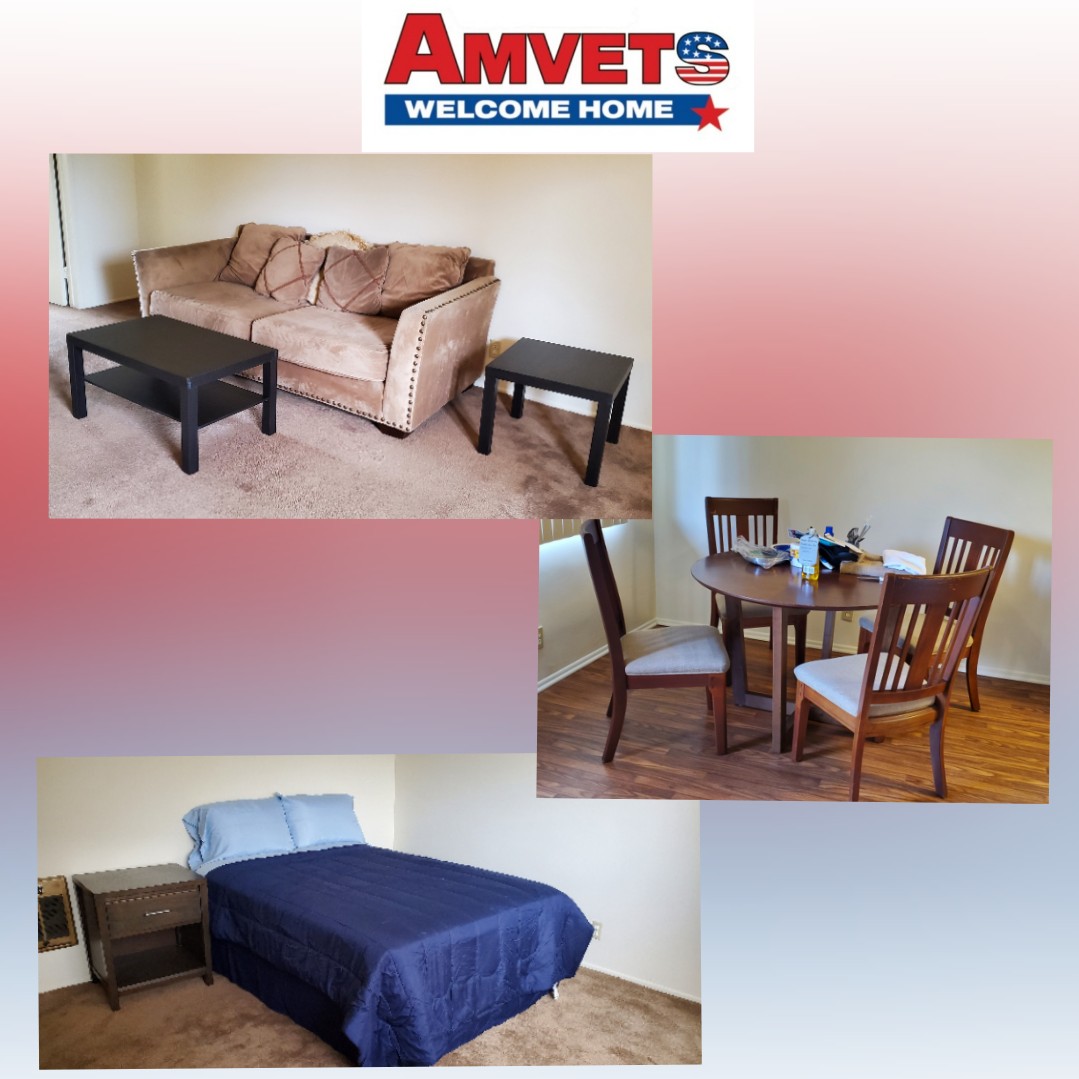 AMVETS is pleased to provide furniture to Veterans who were homeless, but are now in the process of rebuilding their lives. Please consider donating to the #WelcomeHomeProgram. Your donation will enable us to help more Veterans in need. amvetscasf.org/donate-to-vete… 🏡