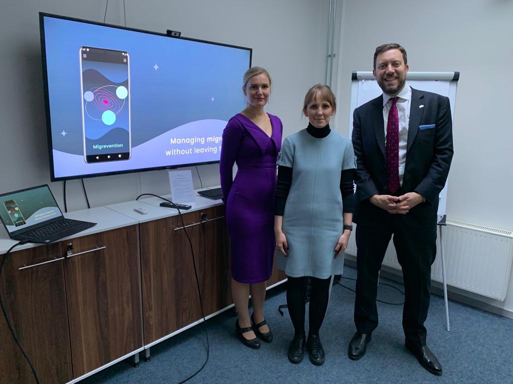 rceallen's tweet photo. Day 2 in Tartu included:

- construction software @RematoConTech

- cloud based metal fabrication @Fractory_Int (with excellent whippet)

- online migraine treatment Migrevention

Plus @startupdayfest and Science Park. 

Loads of links with 🇬🇧 and interest in doing even more 🇬🇧🇪🇪 https://t.co/c5kJ4xdWTC