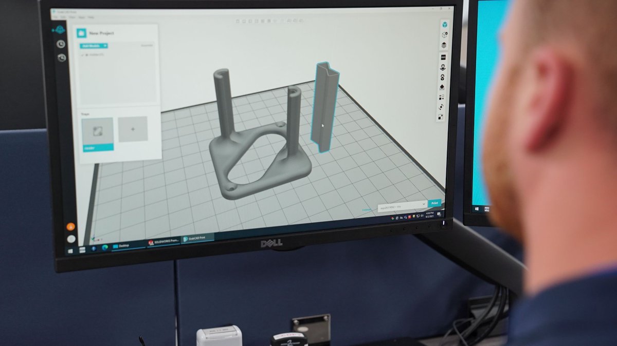 GrabCAD's tweet image. AMFG has joined the GrabCAD Software Partner Program to bring AI and Machine learning to the additive manufacturing process. Learn more here:okt.to/W1D7ey

#manufacturingexecutionsystems #additivemanufacturing #software