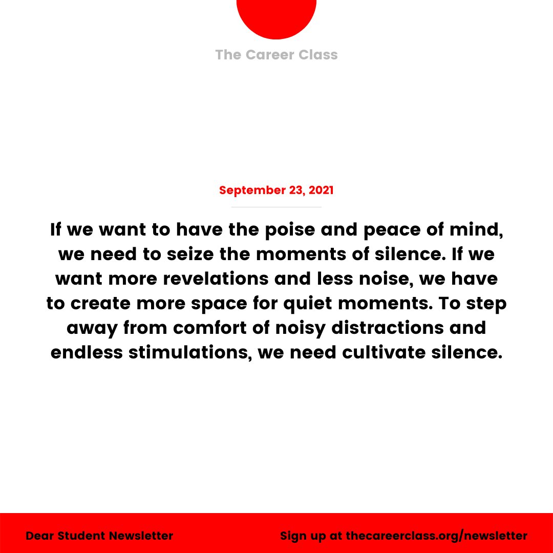 CareerClass2019's tweet photo. Glimpse of Today's Newsletter💌

To sign up for our weekly Newsletter, visit: https://t.co/yH8FBFnMTm 
.
.
#DearStudent #TheCareerClass #career #CareerCoaching #TheCareerAdvice #learn #thoughts #failure #life #control #opportunities #inspiration #critical #decisions #losses https://t.co/PUm5DR4pfv