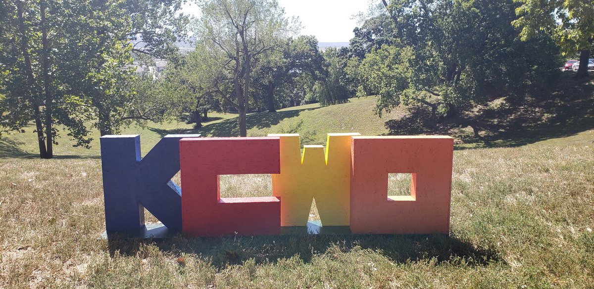 ScottReek12824's tweet photo. Pretty Cool addition to the 39th Annual Kansas City Wide Open.  This is overlooking #kansascity at Waterworks DGC.  #kcdg #pdga https://t.co/Murt9Xztuu