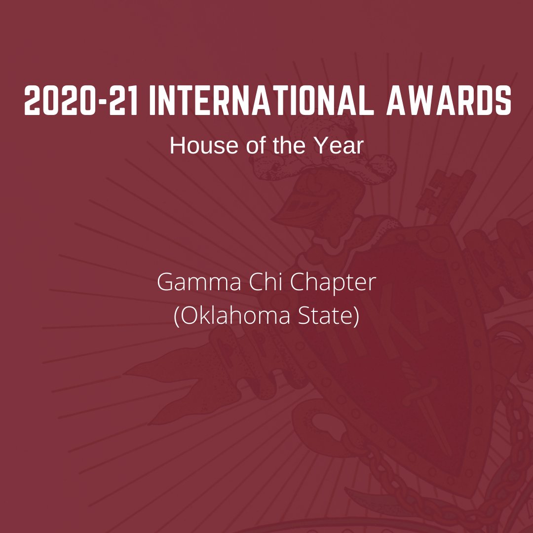 Congrats to all! #PiKappaAlpha #PIKEAwards (2/2)