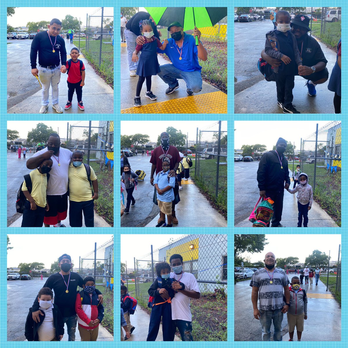 ArcolaLakeElem's tweet photo. Arcola Lake Elementary School is sending a big thank you to all of the wonderful fathers, uncles, cousins and guardians who took the time out to take their child to school today! You are loved and appreciated! 🗣 YOU ROCK! #arcolalakeelementaryschool #dads #MDCPS https://t.co/rYOJxjpJPU