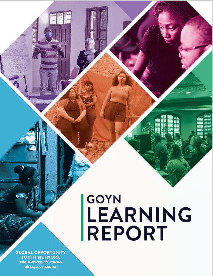 We are pleased to share our inaugural Learning Report which explores our mission, early accomplishments, and learning but is also an invitation for all to join this network of committed champions of youth opportunity across the globe.

Read The Report:
goyn.org/wp-content/upl…