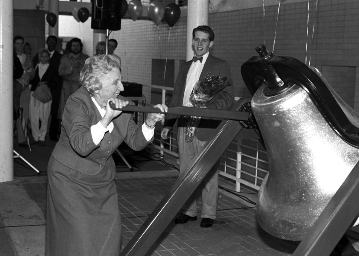 mikeontheclock's tweet image. Remembering Bonnie Cone (“Ms. Bonnie”) on the 75th Anniversary and Founders Day !!