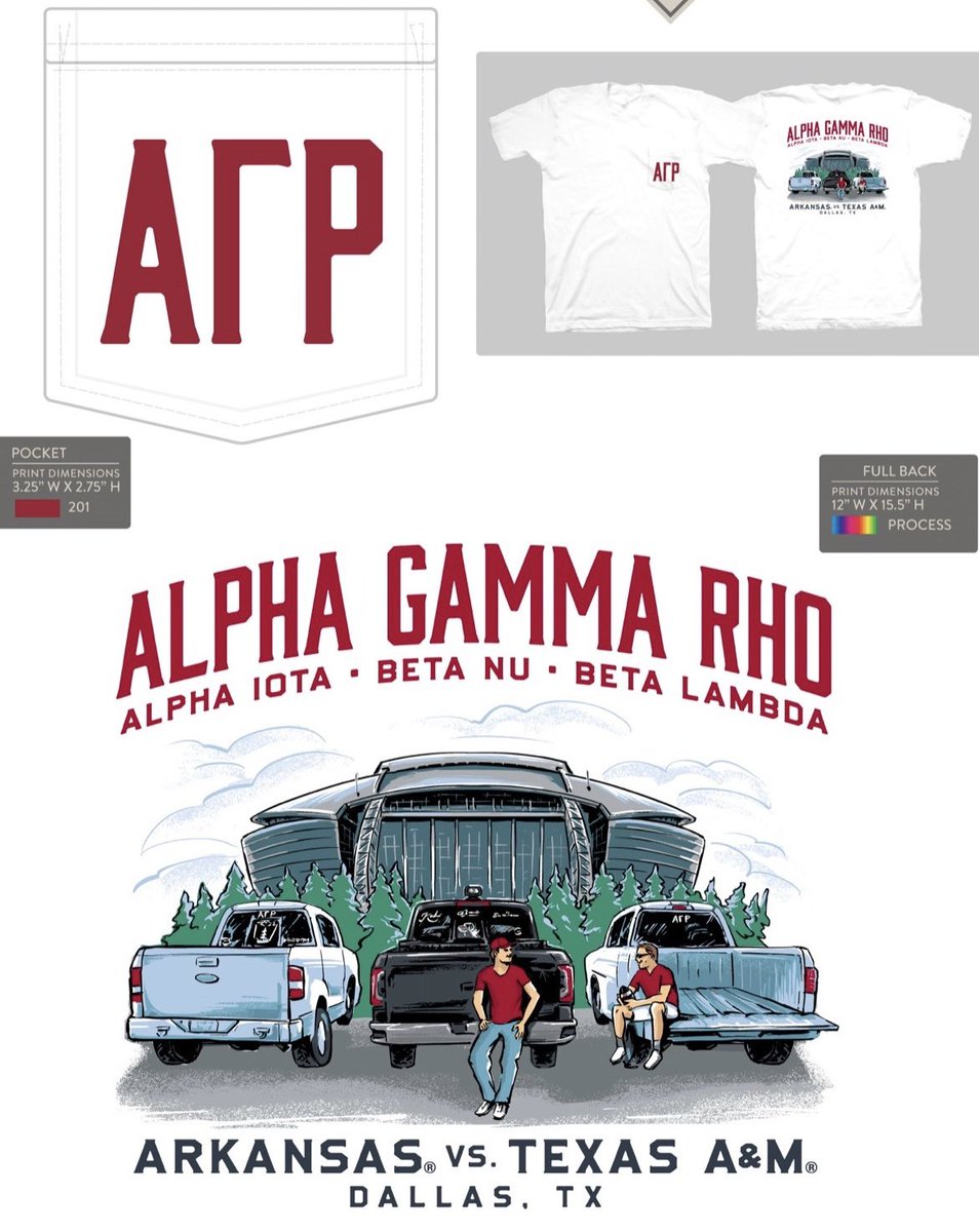 Ready for the SW Classic! Come join 3 <a href="/AlphaGammaRho/">Alpha Gamma Rho</a> chapters before the game in Silver Lot 13 <a href="/agr_tamu/">Texas A&M ΑΓΡ</a> facebook.com/events/s/annua…