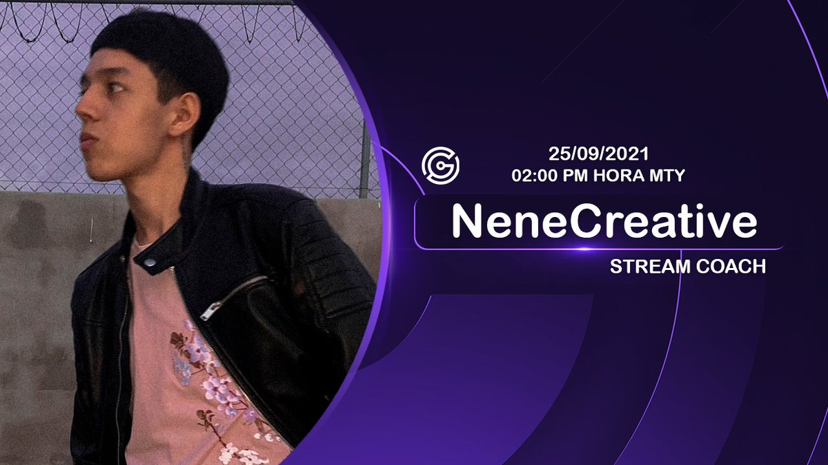 germisse's tweet image. Chicos este sabado 25 de septiembre tenemos a @NeneCreative en #StreamCoach a las 2 P.M. Monterrey, no se lo pierdan!