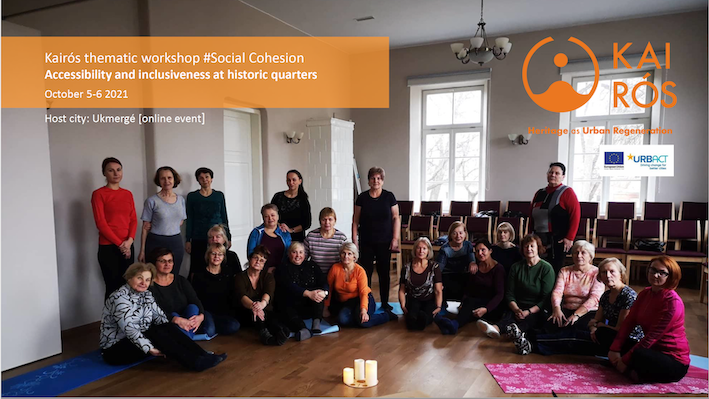KAIROS_URBACT's tweet image. 📣 Join us for the last thematic online workshop on #socialcohesion - accessibility and inclusiveness at historic quarters!
📆 5 + 6 October 2021
More information and registration: 
bit.ly/39zN26e

#kairosurbact #URBACT #culturalheritage