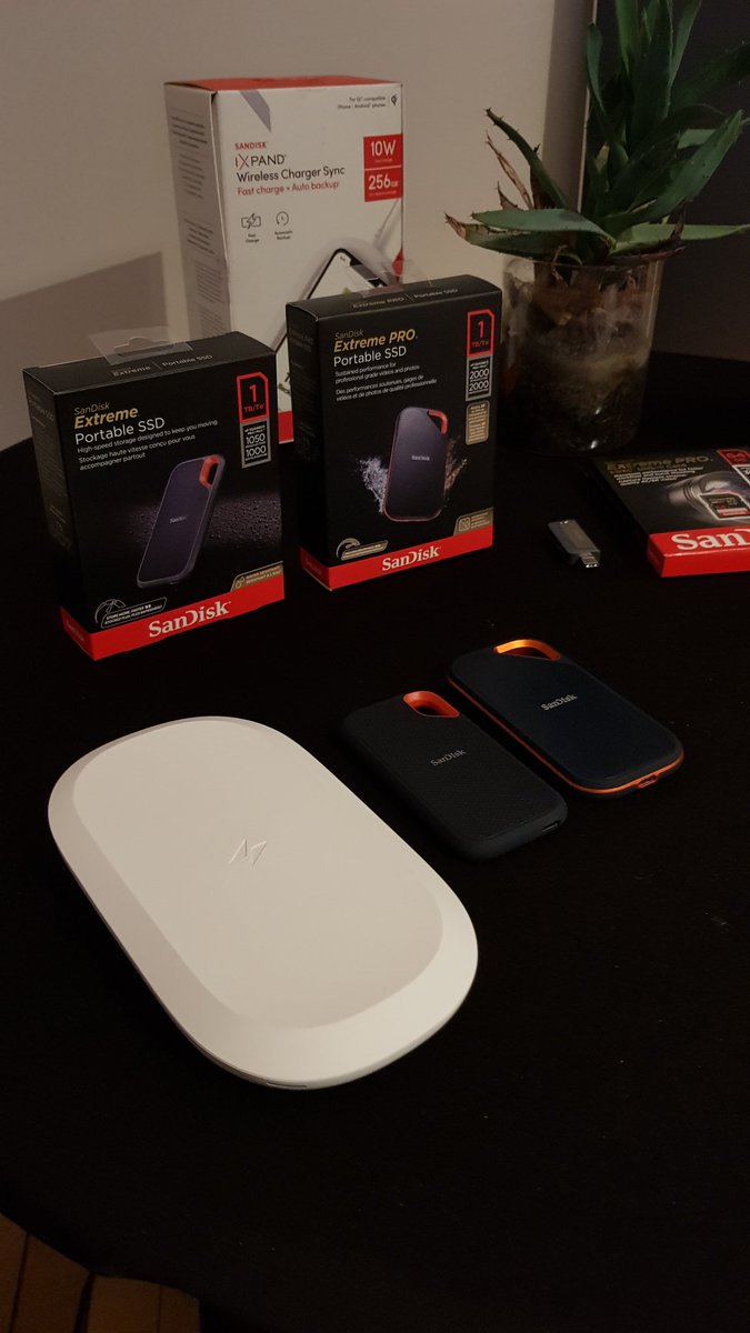 actu_jv's tweet photo. Passage à l'agence @themessengersfr pour découvrir les nouveautés de @westerndigital ! De beaux produits, adaptés aux besoins du grand public (#SSD My Passport), des joueurs (@wd_black) et des professionnels (@SanDisk Extreme et @SanDiskPro avec #ArmorLock). #JPOWestern https://t.co/8Hf3KmM7Gt