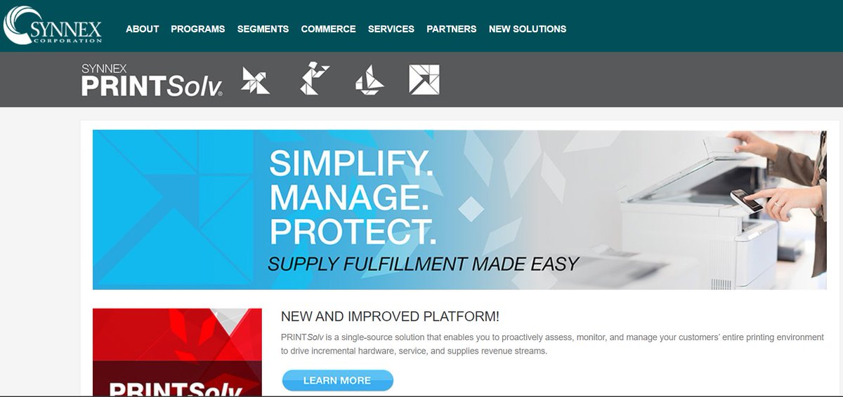 SYNNEX PrintSOLV moves up the value curve
synnexcorp.com/us/printsolv/