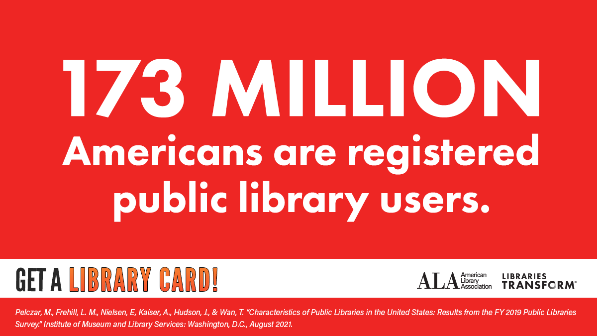 ILoveLibraries's tweet image. Join them. 
September is #LibraryCardSignUpMonth.
#LibrariesTransform