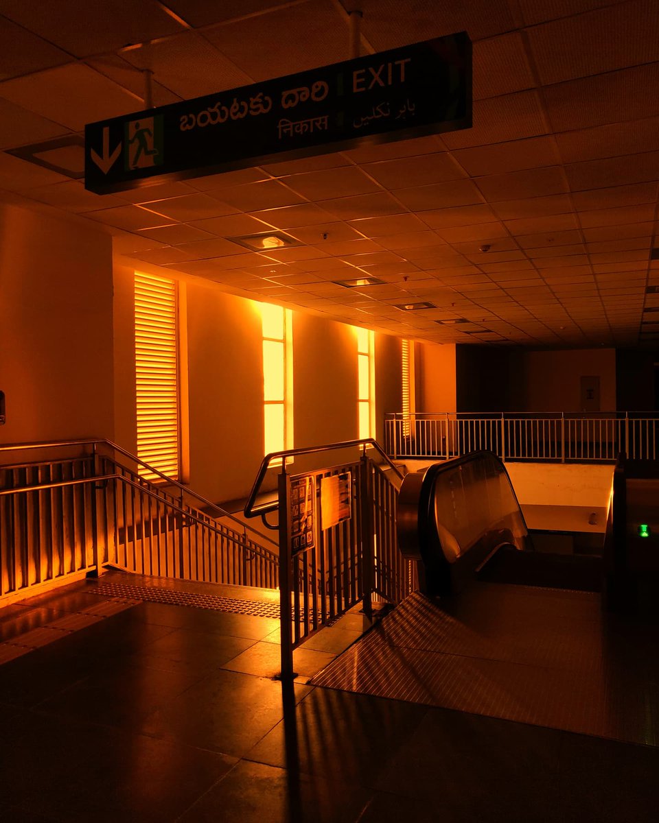 Photos I took at a metro station.