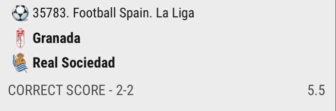 İspanya 🇪🇸

Sistemsel bahis.

💎 3.5 Üst | 1.67
💎 Doğru Skor 2-2 | 5.5