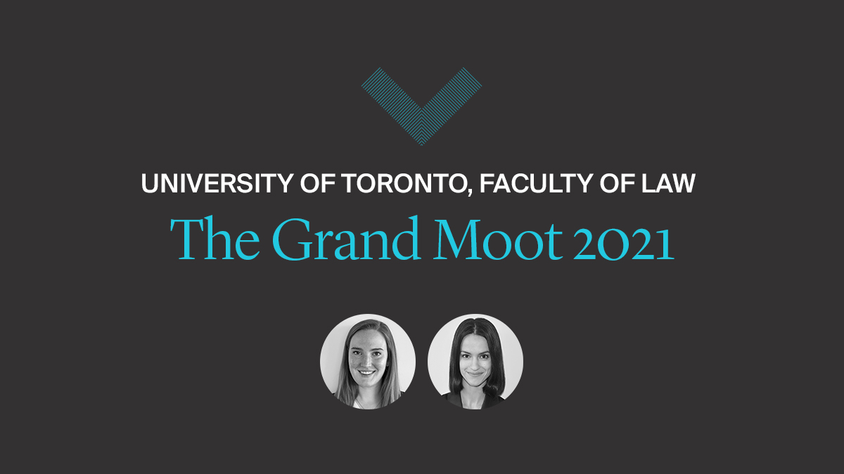 LencznerSlaght's tweet photo. Best of luck to our 2021 #SummerStudents, @madeleineag2 and @MilitzaBoljevic, who are mooting against each other before former SCC Justice Rosalie Abella and current SCC Justices Andromache Karakatsanis and Mahmud Jamal today! The moot begins at 5:10 PM: https://t.co/PfrkINSPkj https://t.co/fo2R0dnF3Y