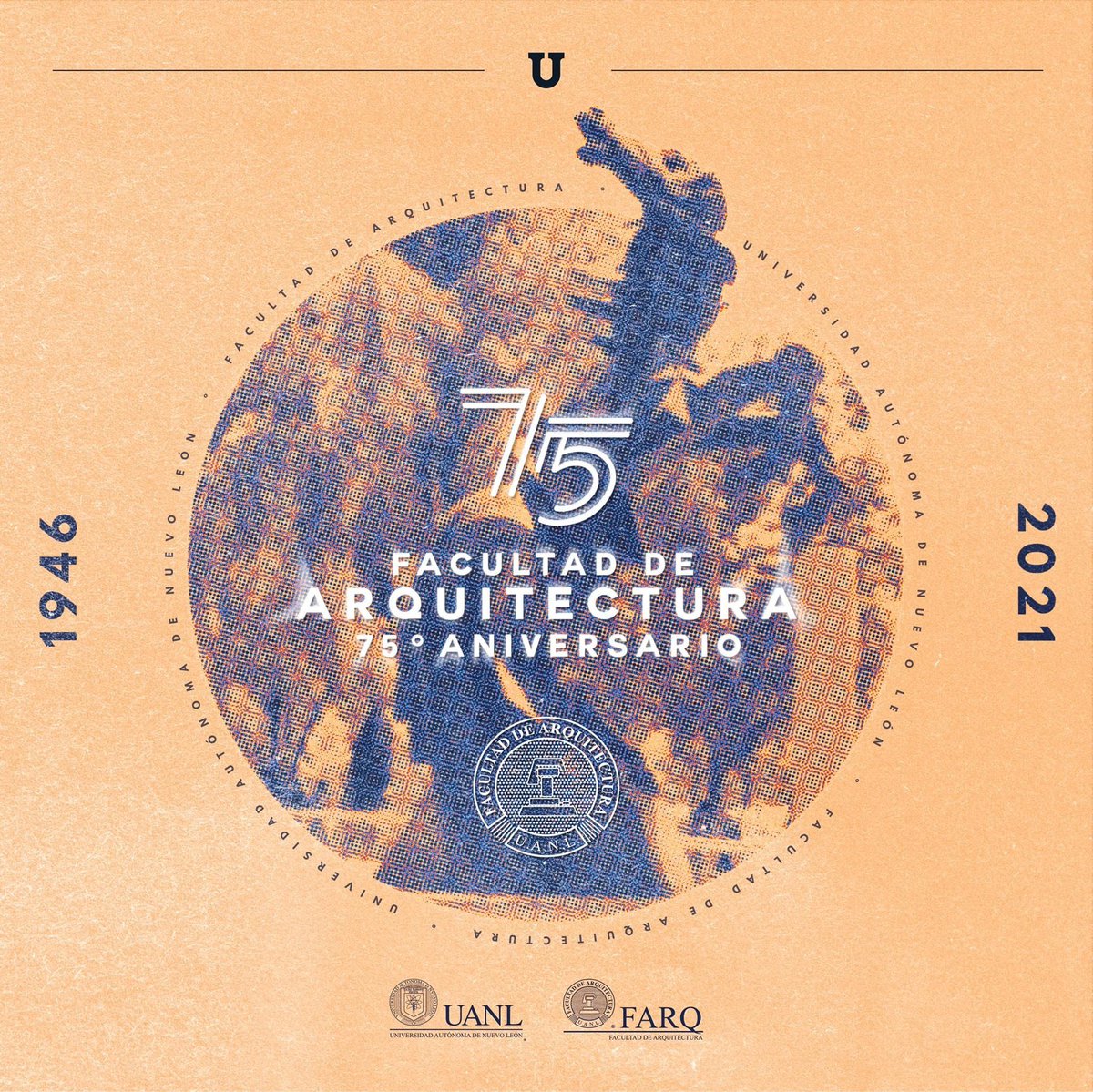 El día de hoy 23 de septiembre 2021, estamos celebrando el 75 aniversario de la Facultad de Arquitectura. #Farq #comunidadpegaso.