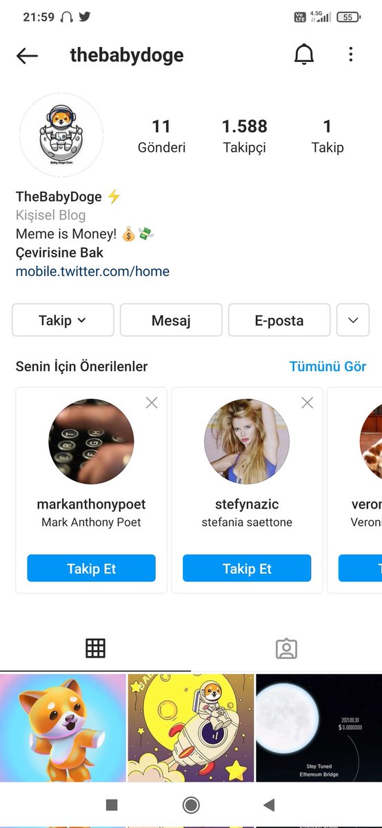 Emre2121Emre's tweet photo. @Vinay86177664 0x8e5c0bdb604123c5871f4061f5b5b9df652885ff https://t.co/2yIUn3akBW