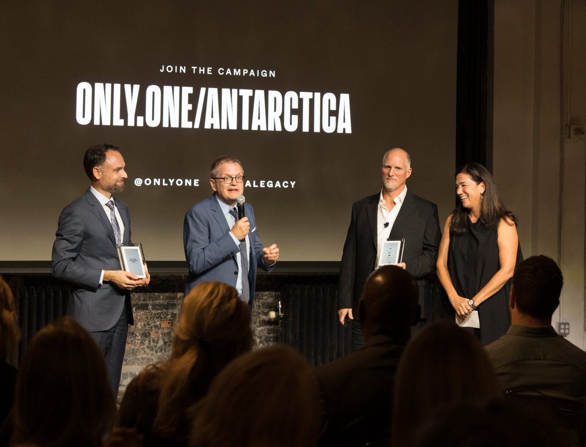 Germany is proud to be a leader in securing the further protection of Antarctica's ocean wilderness. To this end, it was an honor to accept the more than 1.5 million signatures collected by <a href="/onlyone/">onlyone</a>, <a href="/Sea_Legacy/">SeaLegacy</a>, ASOC, Antarctica 2020, <a href="/oceanunite/">OceanUnite</a> &amp; <a href="/pewtrusts/">The Pew Trusts</a>. #CallonCCAMLR