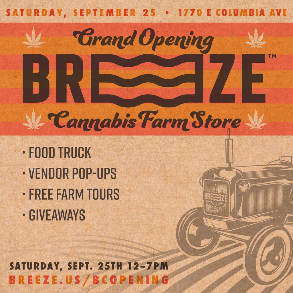 Food, live music and tours of their 🍃 farm? 😍 SAY NO MORE. Join us at <a href="/BreezeMichigan/">BREEZE - Recreational</a> in Battle Creek on Saturday for their Grand Opening 🎉 we'll be there with <a href="/terpenetanks/">terpenetanks</a> @shopchurchco <a href="/maxxflavor/">MAXX FLAVOR</a> from 12-7p