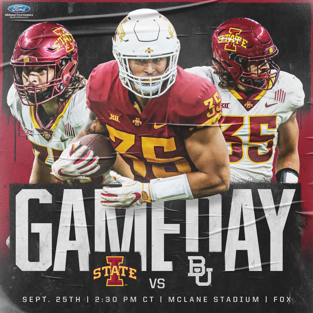 Iowa State Football tweet media