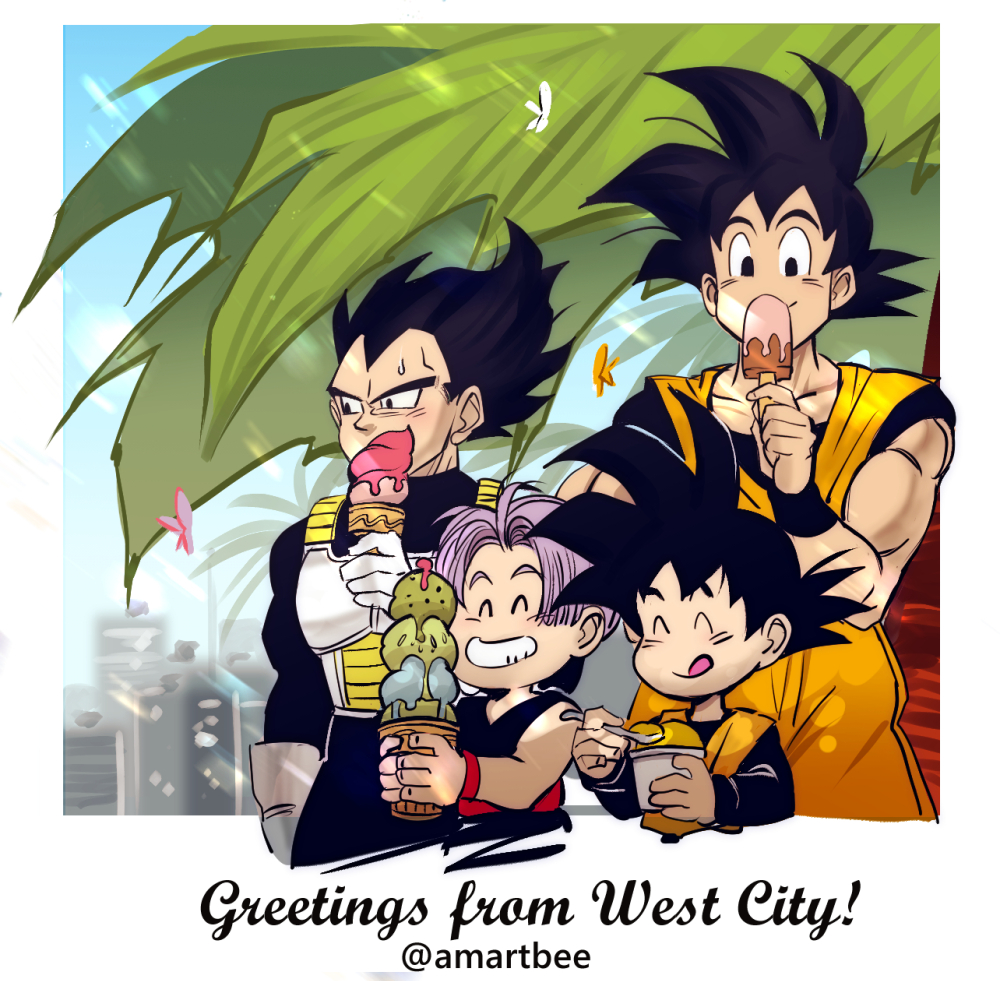 #DBZKakarot the Saiyan fam!