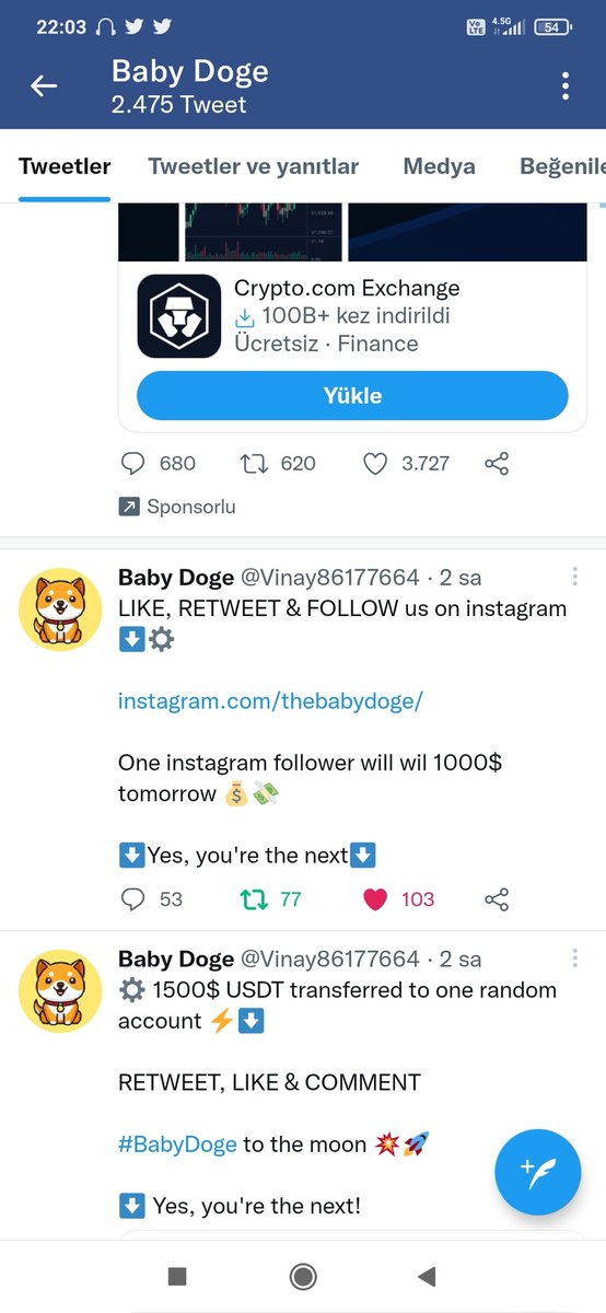 Emre2121Emre's tweet photo. @Vinay86177664 0x8e5c0bdb604123c5871f4061f5b5b9df652885ff https://t.co/3A6TBHEunN