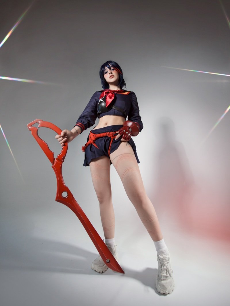 1 pic. You know I look like a woman 
but I cut like a buffalo 😈

#Ryoko #killlakill by me
ph @nerinarina
shibari