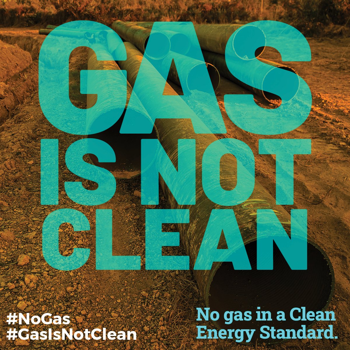 We’re fighting for the health of communities across the US and that means ensuring no fossil fuels – coal, oil, and gas – are included in the Clean Energy Performance Program.  

“Clean” does not mean dirty and polluting fossil fuels. #NoGas #GasIsNotClean